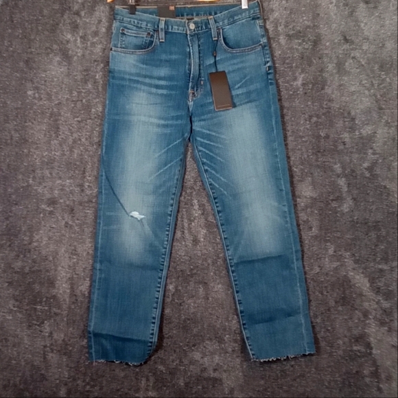 Frye Sienna Cropped skinny raw Hem mid rise women's size 31 - Picture 2 of 7